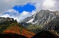 Utah Mountain Snow Fall Colors