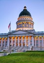 Utah state capitol building in Salt Lake City Royalty Free Stock Photo