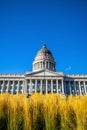 Utah State Capitol building in Salt Lake City, USA Royalty Free Stock Photo