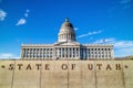 Utah State Capitol building in Salt Lake City, USA Royalty Free Stock Photo