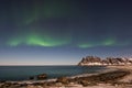 Utakleiv Beach, Lofoten Islands, Norway Royalty Free Stock Photo