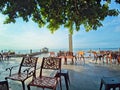 Utama Raya beach Situbondo Royalty Free Stock Photo