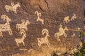 Ute Indian Petroglyphs Delicate Arch Arches National Park Moab Utah Royalty Free Stock Photo