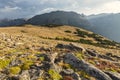 Ute Trail Tundra and Stones PEak Royalty Free Stock Photo