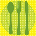 Utensil background