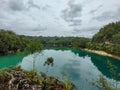 Uter Lake Aitinyo, West Papua Royalty Free Stock Photo