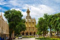 UTHAI THANI PROVINCE, THAILAND - August, 2016: Wat Tha Sung Castle - Uthai Thani, Thailand