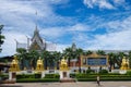 UTHAI THANI PROVINCE, THAILAND - August, 2016: Wat Tha Sung Castle  or Wat Chantharam Royalty Free Stock Photo