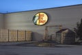 Utica, New York, USA - Nov 23, 2019: Bass Pro Shops Sign and Logo. Bass Pro Shops is a Retailer of Hunting, Fishing, Camping and