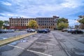 UTICA, NY, USA - OCT. 02, 2018: Doyle Hardware Building is a historic factory building built between 1881 and 1901 a work of Utica