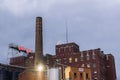 UTICA, NY, USA - OCT. 03, 2018: F.X. Matt Brewing Company is a family-owned brewery in Utica, New York. It is the fourth oldest fa