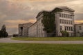 UTICA, NY, USA - OCT. 03, 2018: The Utica Psychiatric Center, also known as Utica State Hospital, opened in Utica on January 16, 1