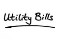 Utility Bills Royalty Free Stock Photo