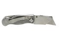 Utility knife on white with clipping path Royalty Free Stock Photo