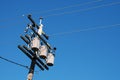 Utility pole Royalty Free Stock Photo