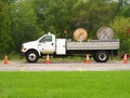 Utility truck Royalty Free Stock Photo