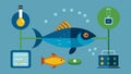 Utilization of ultrasonic technology to accurately measure fish biomass and adjust feeding rates accordingly minimizing