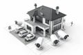 Utilize CCTV in your home security system to educate about secure setups and alarm control through various video presentations.
