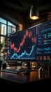Utilize our advanced trading software for informed investment decisions, with 3D rendered graphs
