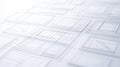 Sleek wireframe design concept featuring soft grid lines and transparent elements for modern digital branding ideas