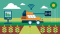 Utilizing advanced data analytics a smart harvester adjusts its harvesting patterns based on soil moisture levels