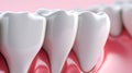 Clean 3D Tooth Structure Visualization