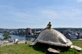 Utopia, gigantic turtle from Jan Fabre
