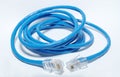 Utp cable for internet Royalty Free Stock Photo
