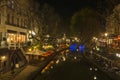 Utrecht canal by night