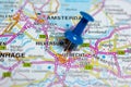 Utrecht on map