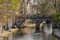 Utrecht canal in springtime