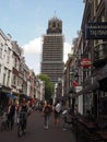 Zadelstraat in Utrecht, The Netherlands Royalty Free Stock Photo