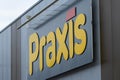 Praxis Store sign logo