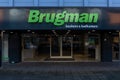 Brugman keukens en badkamers shop sign, a store for kitchen and bathroom.