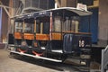 Utrecht, Netherlands - July 23, 2022: Beautiful old wagon on display in Spoorwegmuseum