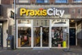 Praxis City logo sign Store do it yourself