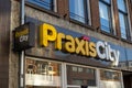 Praxis City logo sign Store do it yourself