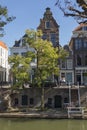 Utrecht, Netherlands - September 27, 2018: Stairs from the canal