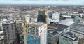 Utrecht, province of Utrecht, The Netherlands, February 7th, 2024: Construction of the wonderwoods apartment building by