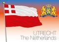 Utrecht regional flag, Netherlands, European union