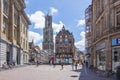 Utrecht streets and Dom tower