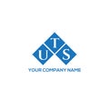 UTS letter logo design on white background. UTS creative initials letter logo concept. UTS letter design Royalty Free Stock Photo