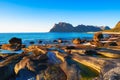 Uttakleiv beach on Lofoten islands, Norway