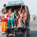 Tuk tuk ride in India