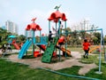 Utter Pardesh / India - Playground , A picture of children playground in noida july 7 2019