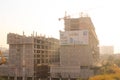 Utter pardesh , india -  cunstruction building  , A picture of under cunstruction building with selective focus in noida Royalty Free Stock Photo