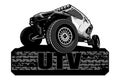 utv logo design icon vector Royalty Free Stock Photo