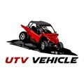 Utv vehicle design logo icon Royalty Free Stock Photo
