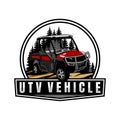 Utv vehicle logo design icon vector Royalty Free Stock Photo