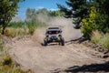 UTV, 4x4 off-road vehicle on competition in summer Royalty Free Stock Photo
